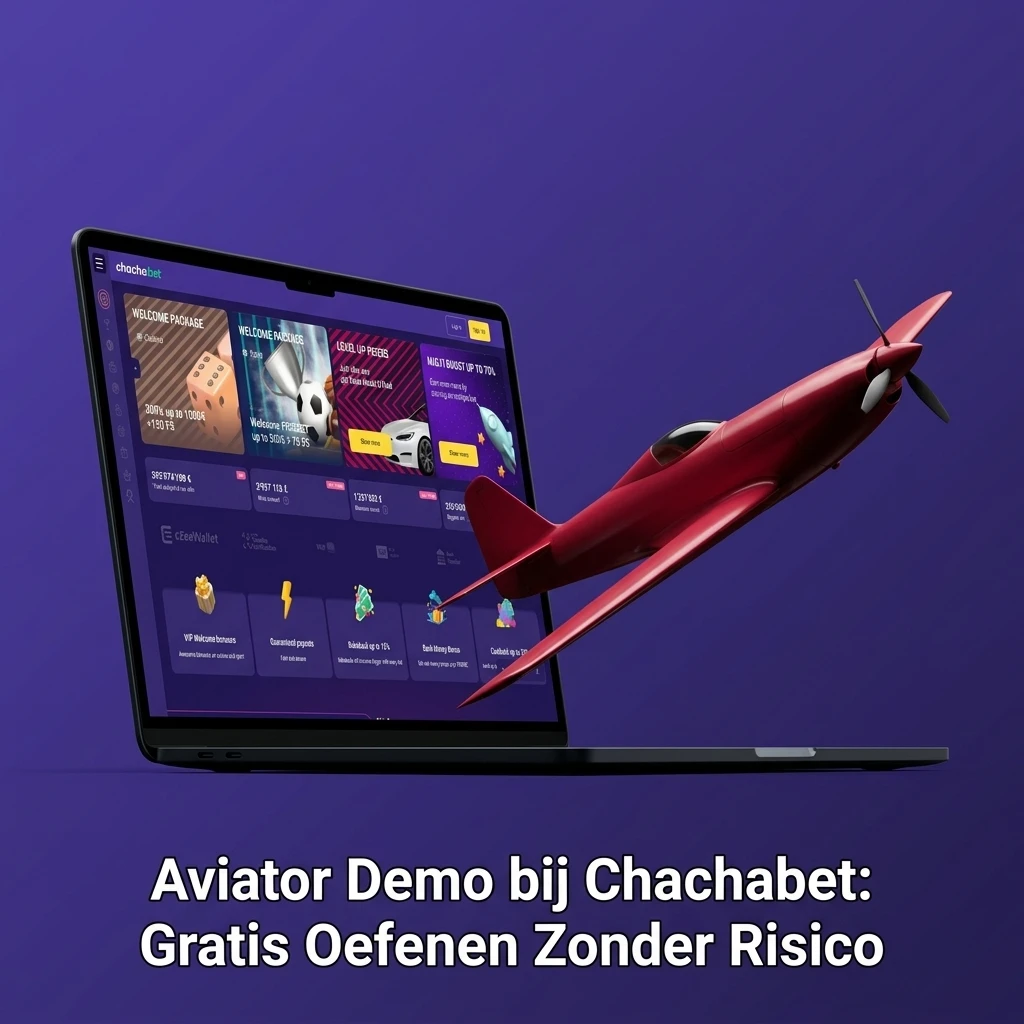 Aviator demomodus bij Chachabet: gratis oefenen met virtueel saldo zonder financieel risico