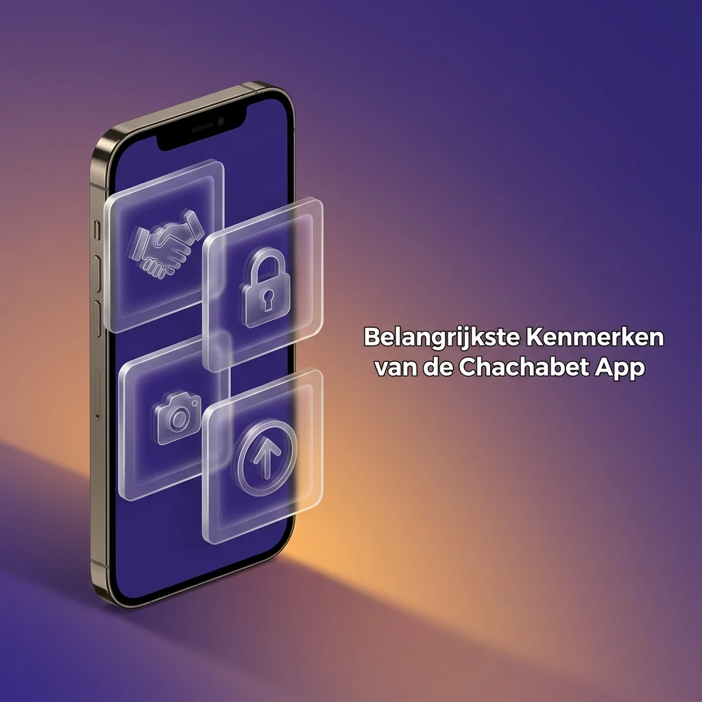 Chachabet app functies: iDEAL, welkomstbonus, live casino, sportweddenschappen en SSL-beveiliging voor Nederlandse spelers