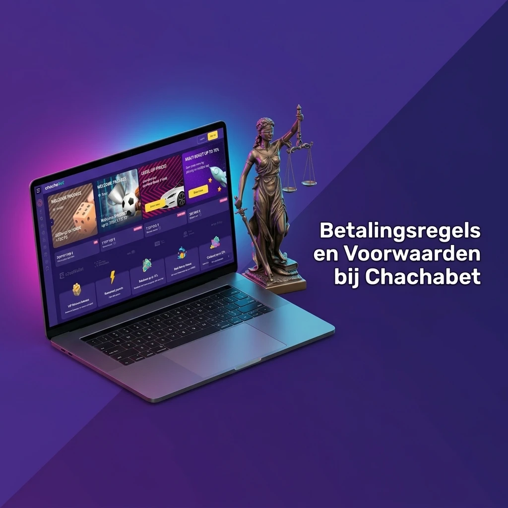Betalingsregels Chachabet: verificatie, eigen betaalmiddelen, bonusvoorwaarden en eurovaluta voor stortingen en opnames.