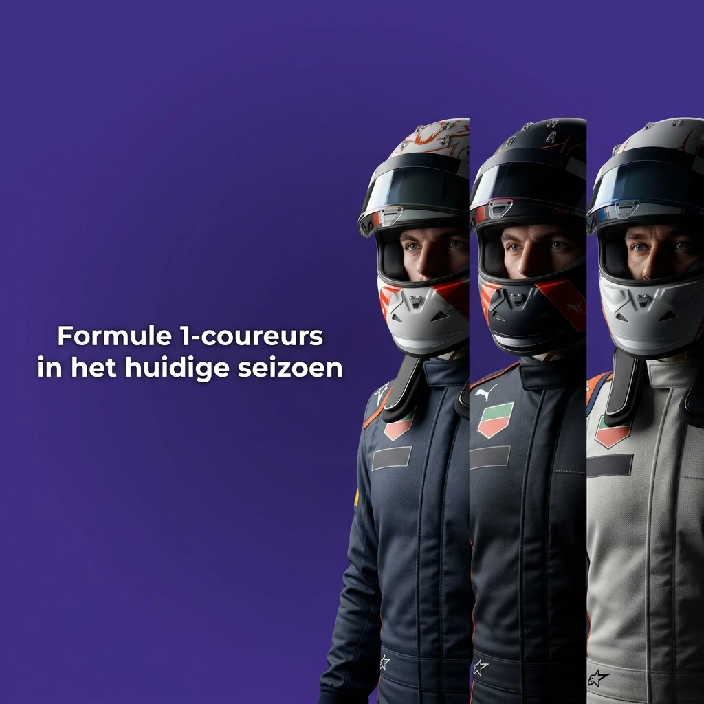 Overzicht Formule 1-teams en coureurs 2025 met WK-winnaarskansen per team