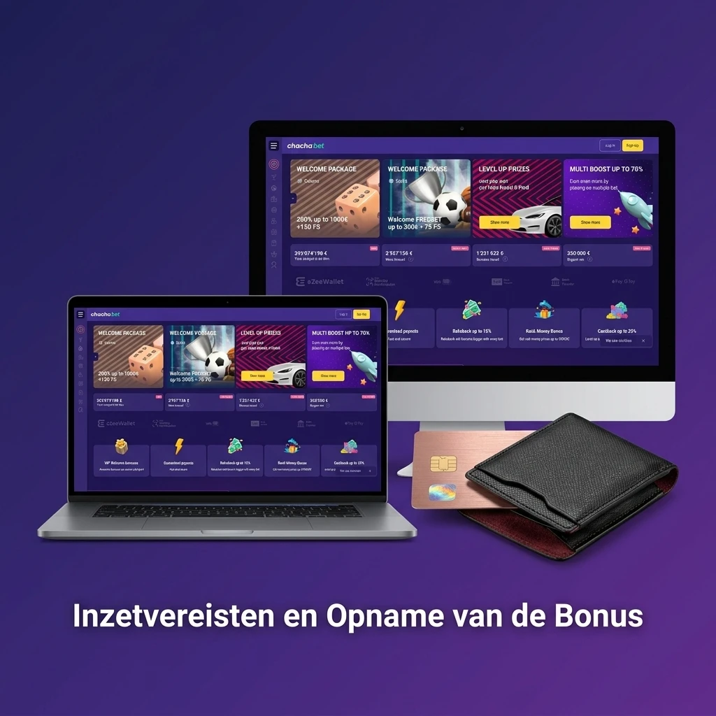 Uitleg over bonusaccount, 35x inzetvereiste, bijdrage per speltype en opname na vrijspelen van bonustegoed.