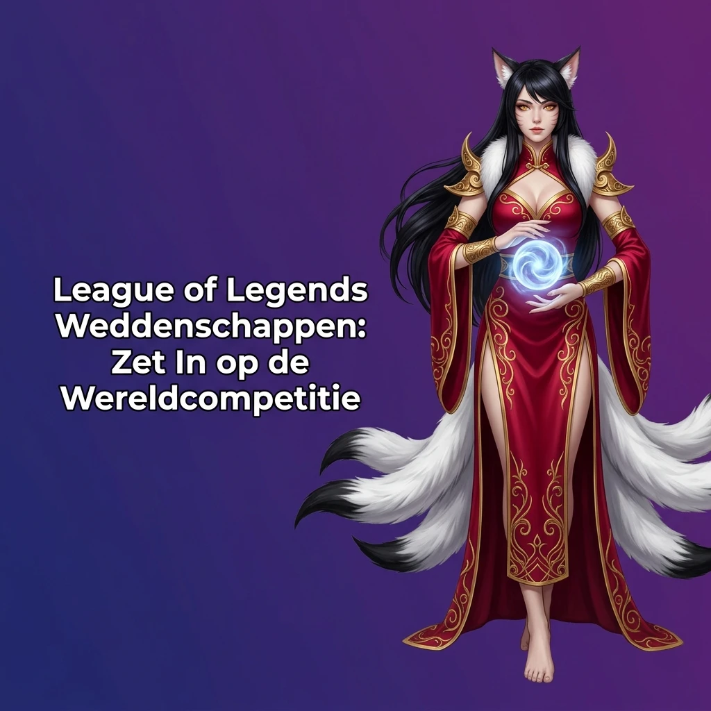 League of Legends weddenschappen op Worlds, LEC, LCK en LCS via Chachabet – inzetten op kills, first blood en meer.