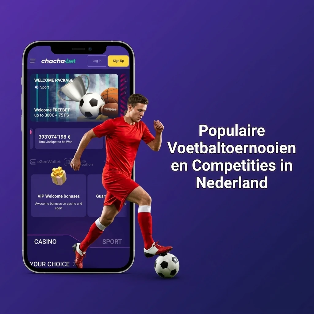 Populaire voetbaltoernooien in Nederland: Eredivisie, Champions League en WK voor Nederlandse wedders