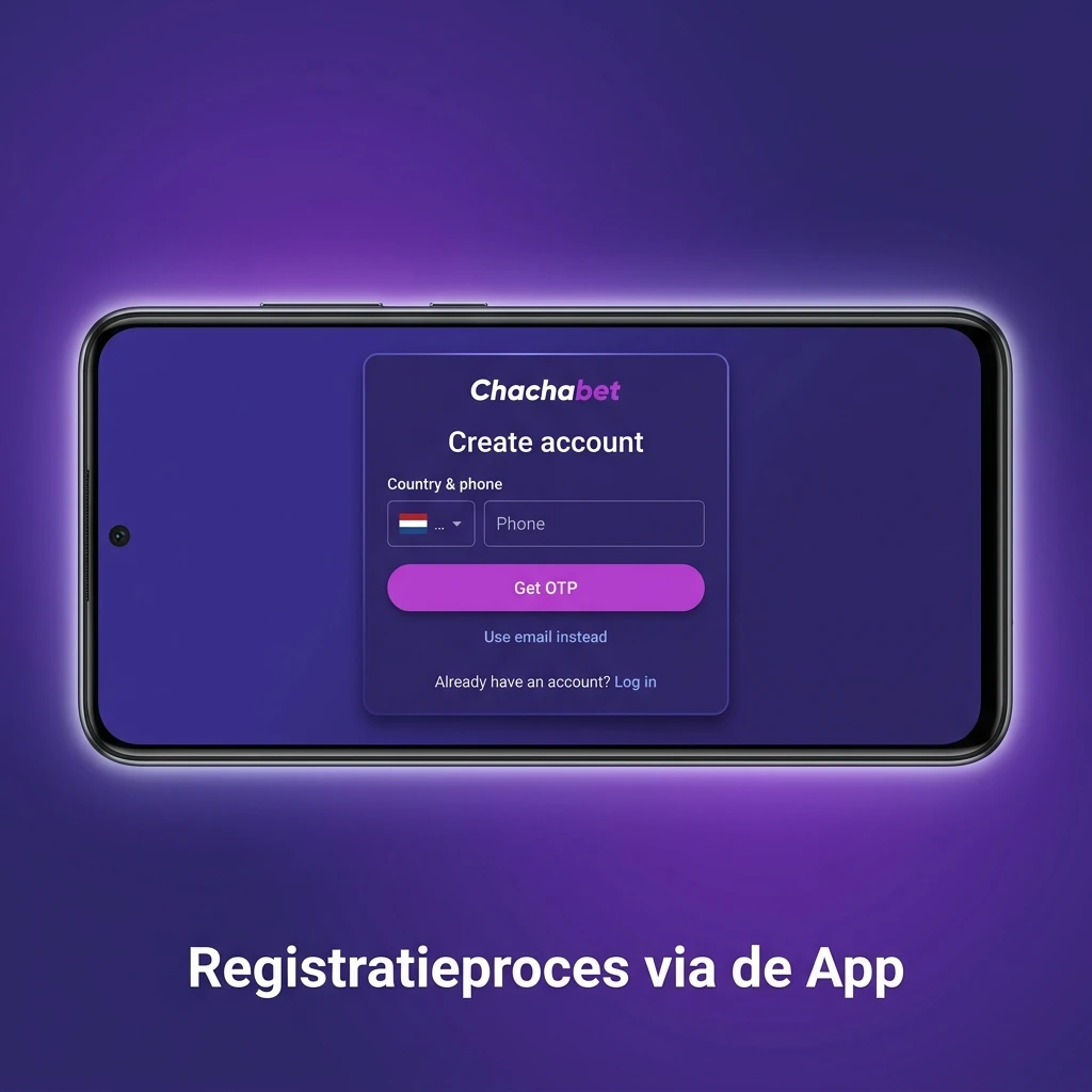 Stapsgewijs registratieproces via de mobiele app: account aanmaken in minder dan drie minuten
