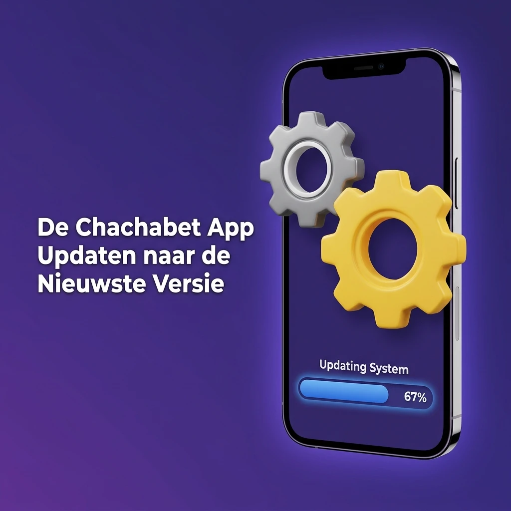 Chachabet app automatisch bijwerken naar de nieuwste versie op een smartphone