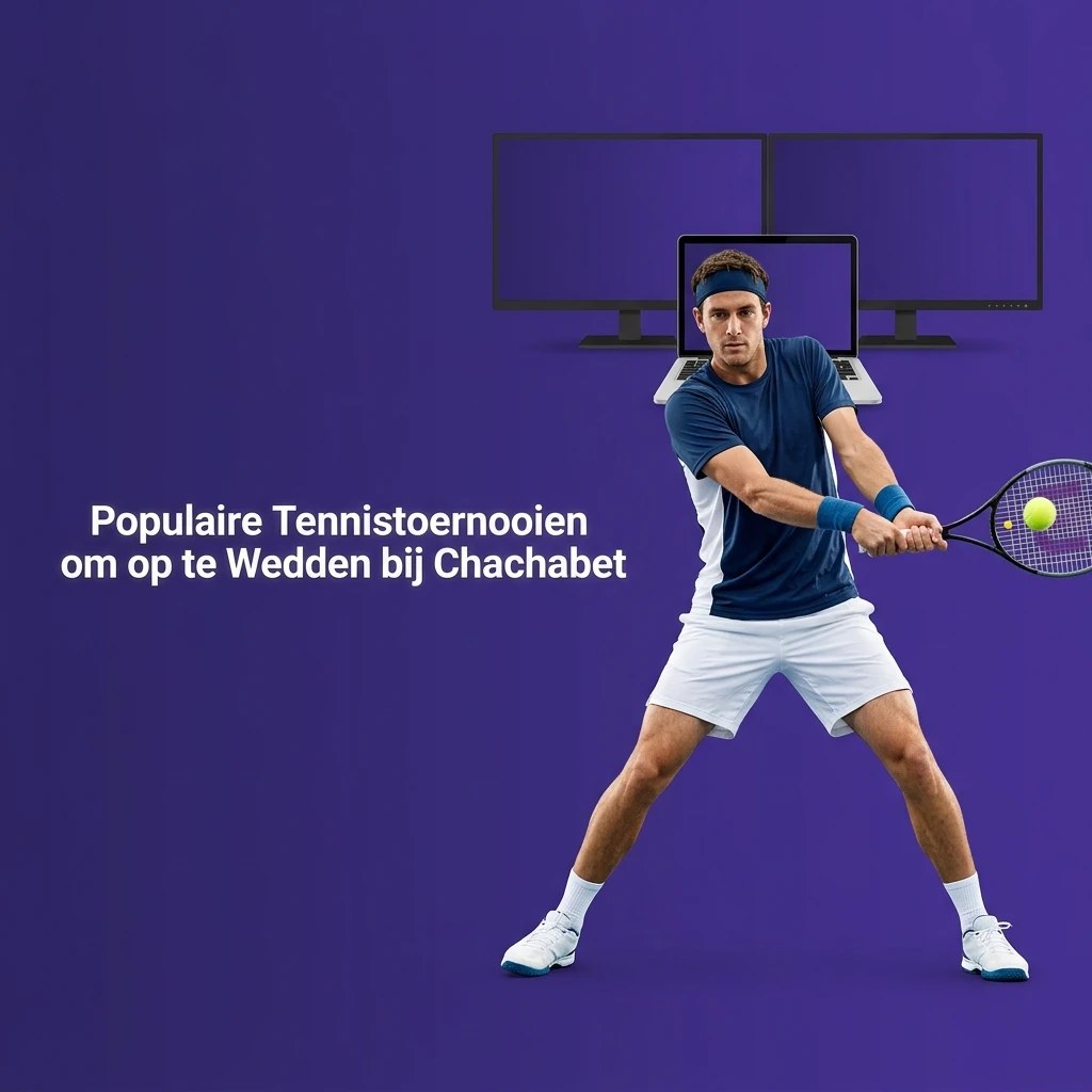 Populaire tennistoernooien voor weddenschappen bij Chachabet, inclusief Grand Slams en ATP/WTA-evenementen