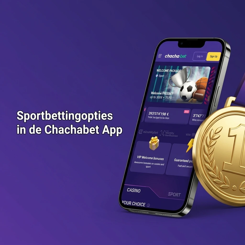 Chachabet app sportbetting opties: voetbal, tennis, basketbal, esports en meer sporten beschikbaar