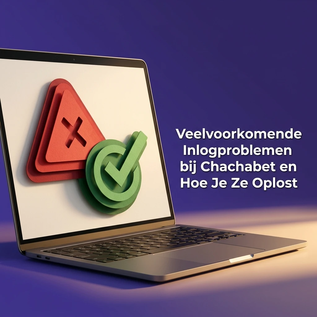 Overzicht van veelvoorkomende Chachabet inlogproblemen en oplossingen zoals onjuist wachtwoord en verificatiecode