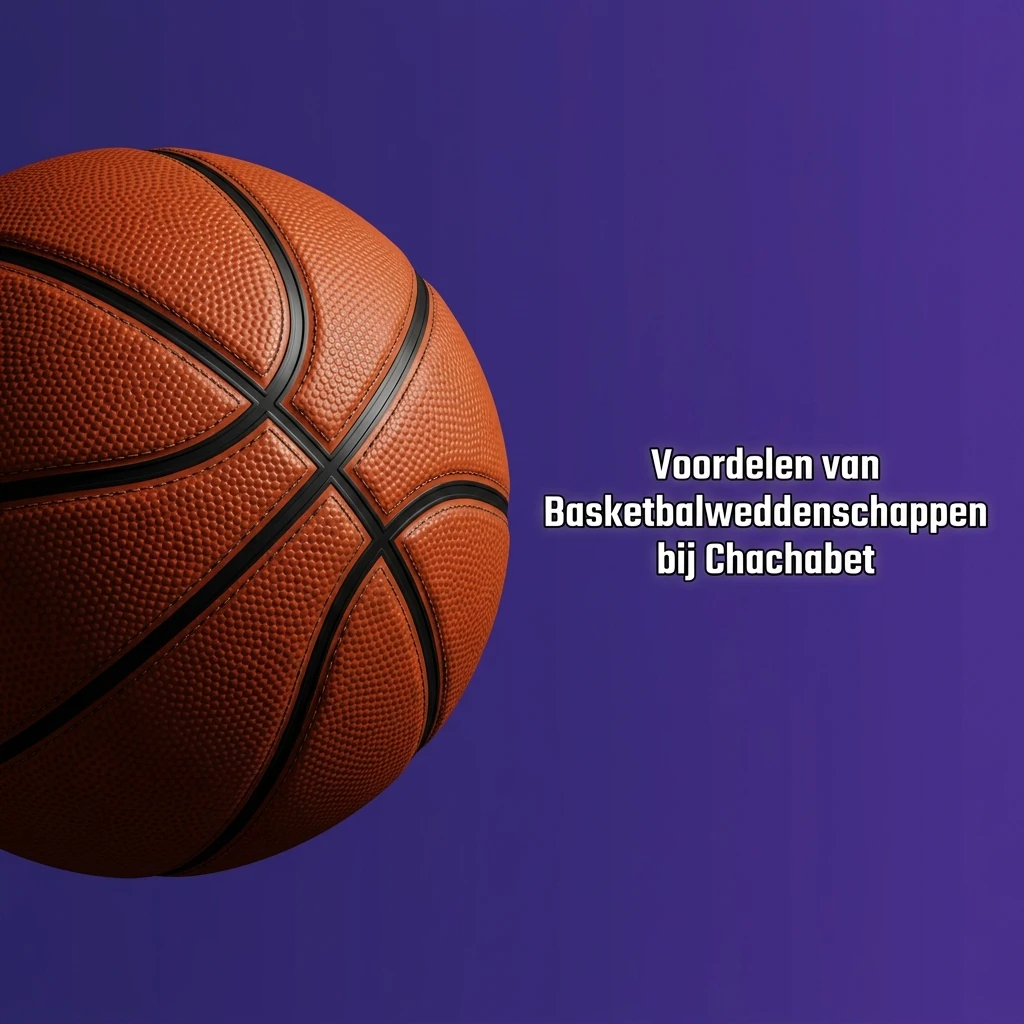 Voordelen van basketbalweddenschappen bij Chachabet: brede markten, scherpe odds en live weddenschappen