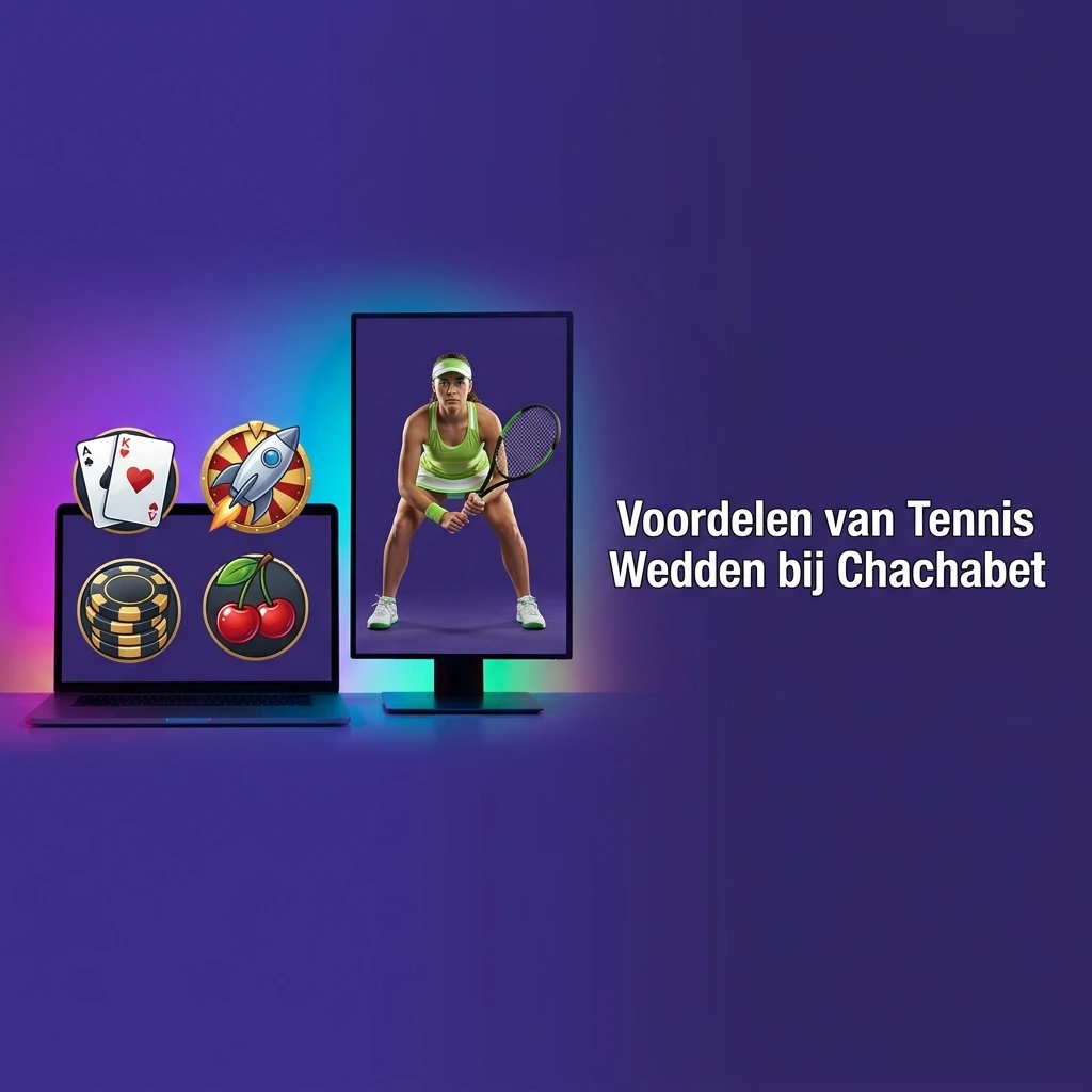 Voordelen van tennis wedden bij Chachabet: scherpe odds, live weddenschappen en veilig gokken in Nederland.