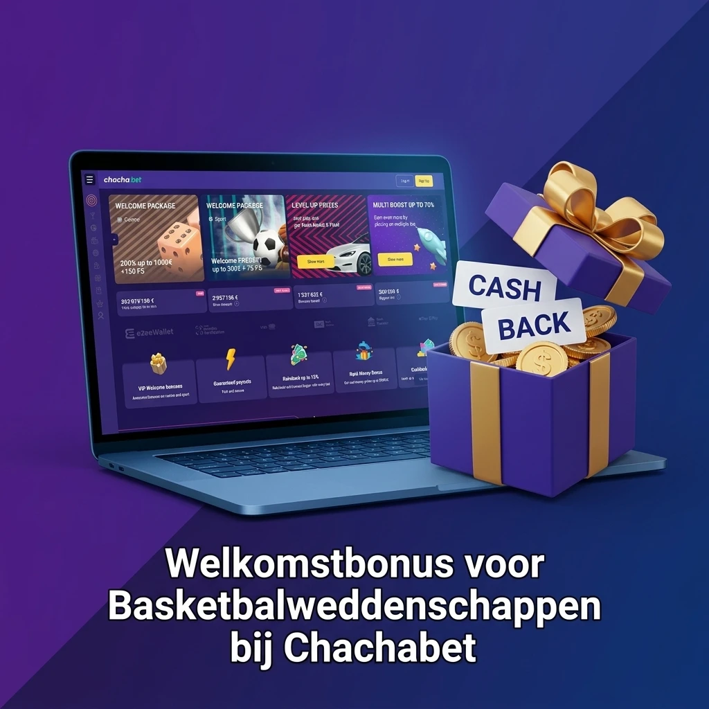 Chachabet welkomstbonus voor basketbalweddenschappen op eerste storting met inzetvereisten