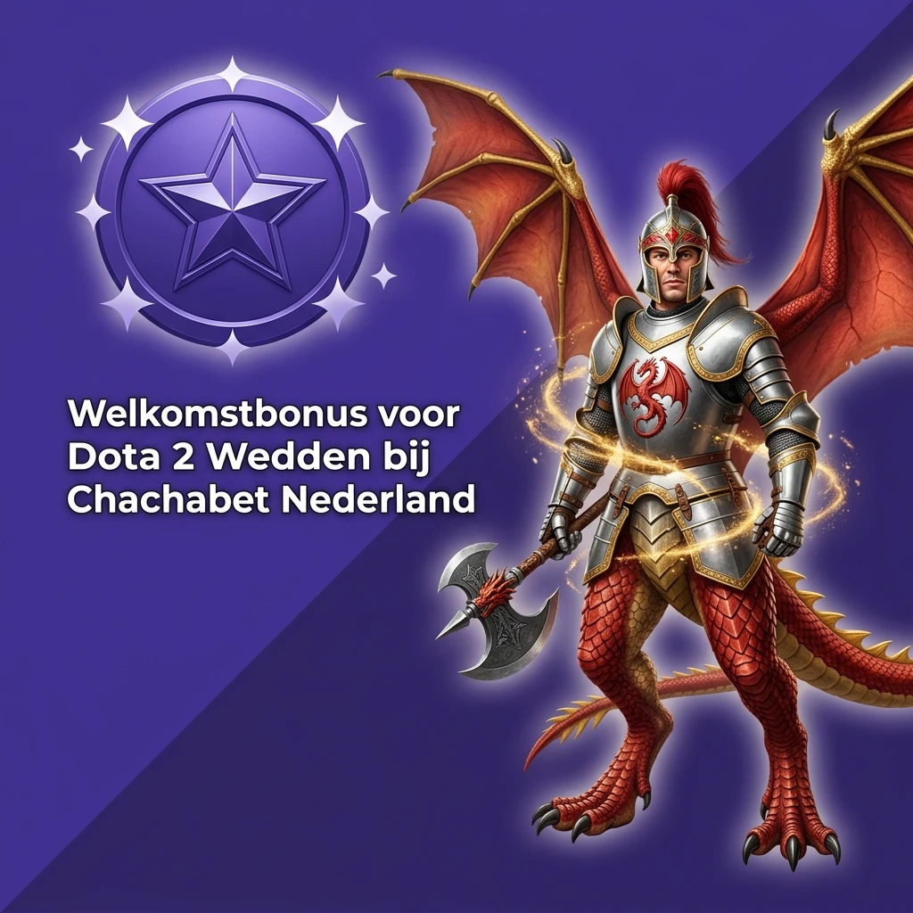 Chachabet welkomstbonus tot €10.000 en 800 freespins voor Dota 2 wedden in Nederland