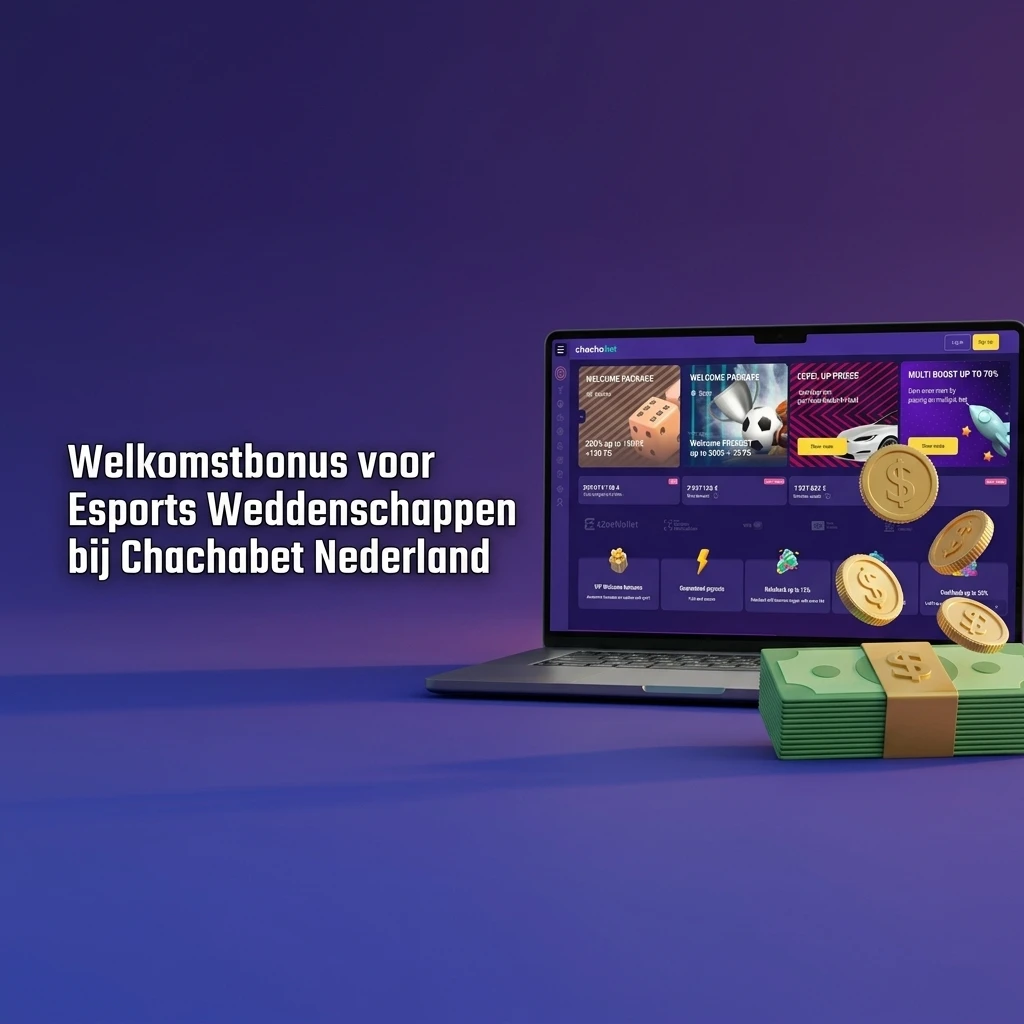 Chachabet welkomstbonus tot €10.000 en 800 gratis spins voor esports weddenschappen in Nederland
