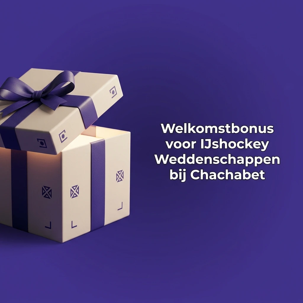 Welkomstbonus Chachabet voor ijshockey weddenschappen op eerste storting nieuwe spelers