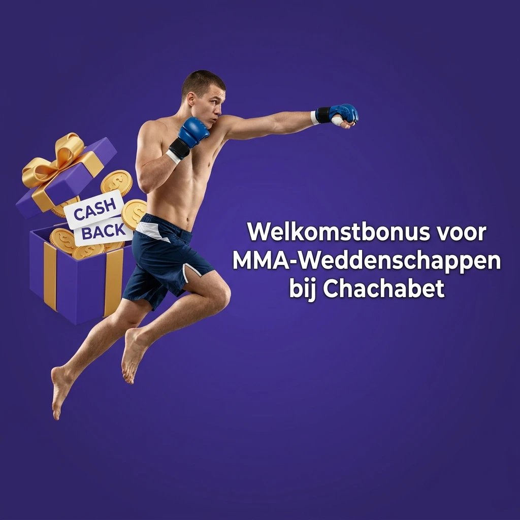 Chachabet welkomstbonus voor MMA-weddenschappen na eerste storting met omzetvereiste