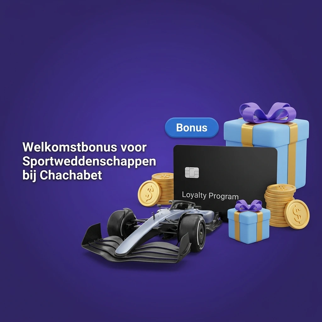 Welkomstbonus Chachabet voor sportweddenschappen inclusief Formule 1 voor nieuwe Nederlandse gebruikers