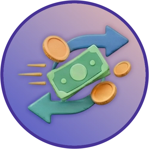 Maak snelle stortingen als een van de voordelen in de Chachabet app.