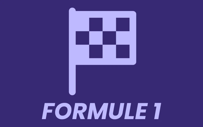 Beleef Formule 1 actie bij de sportweddenschappen van Chachabet online.