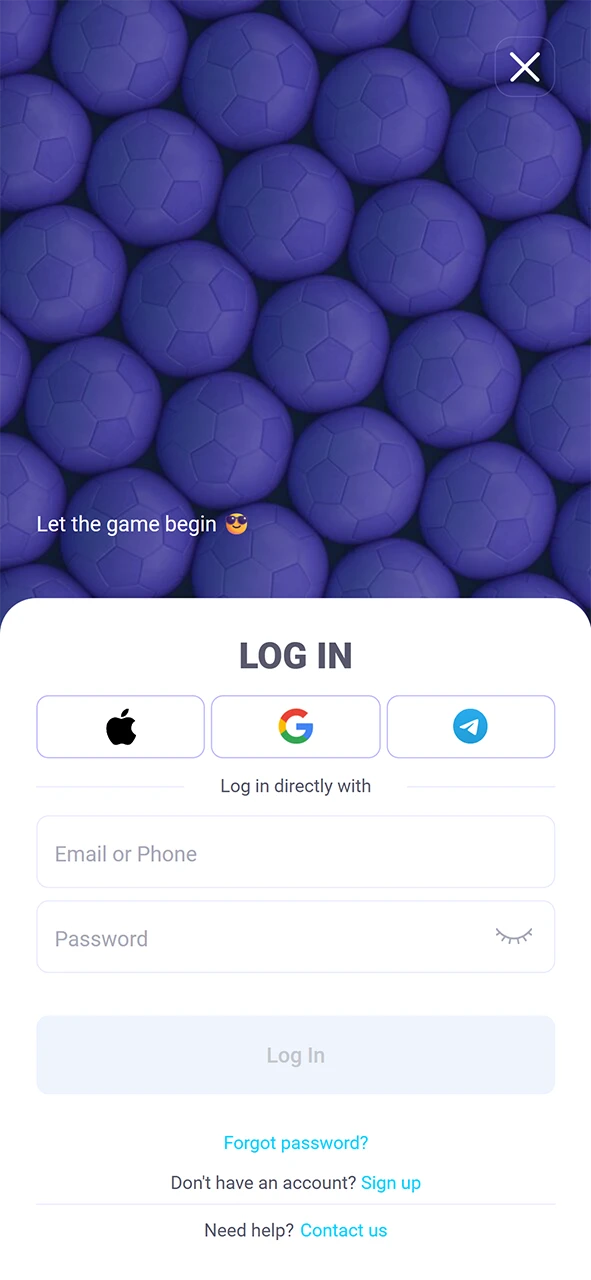 Log in op je persoonlijke ChachaBet account en begin met voetbal voorspellingen.